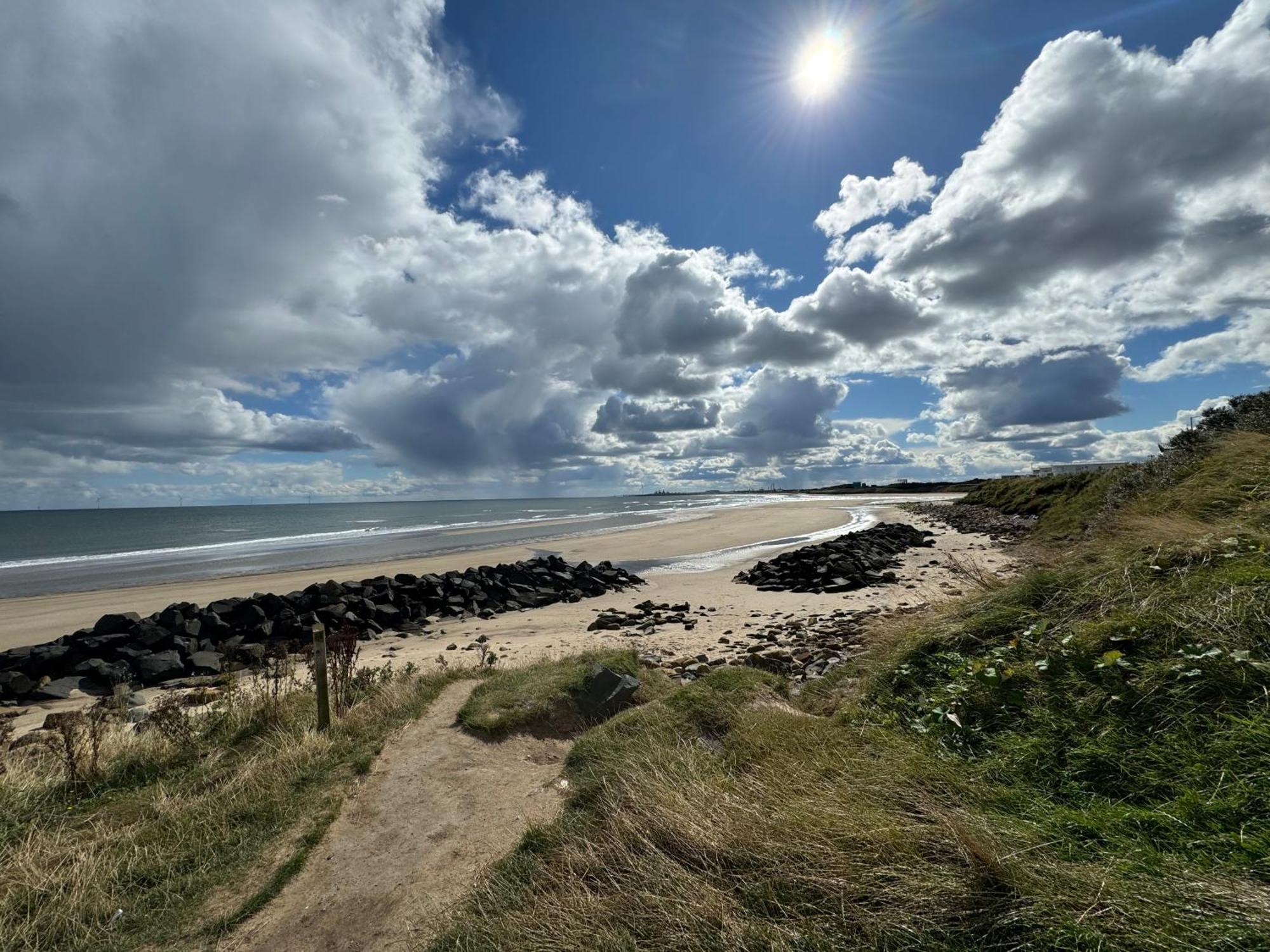 New Sea View Platinum Caravan With Huge Decking Newcastle upon Tyne Ngoại thất bức ảnh